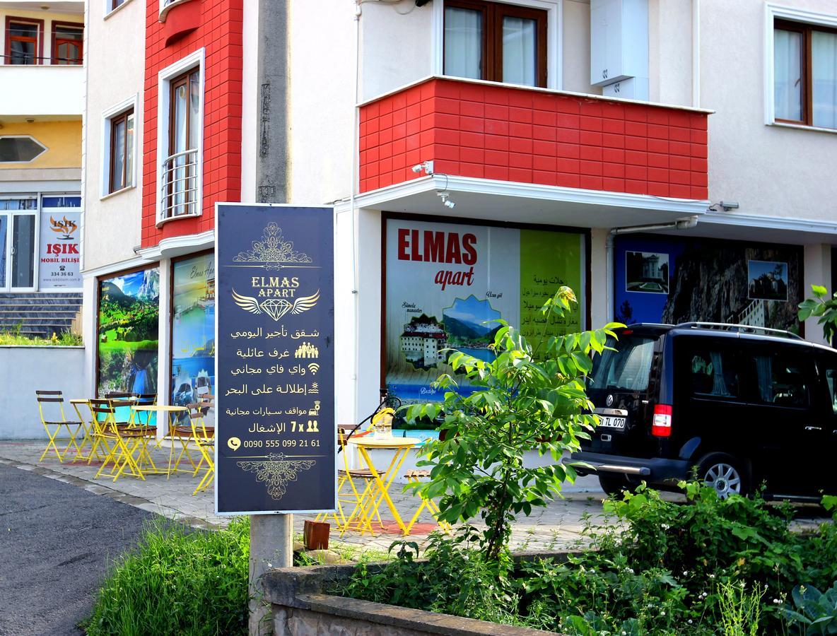 Elmas Apart Hotel Trabzon Bagian luar foto